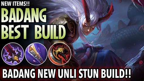 Badang New Unli Stun Build Badang Best Build In Badang