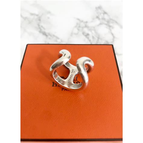 Herm S Bague Osmose En Argent Argent Ref Joli Closet