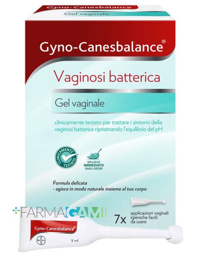 Gyno Canesbalance Gel Vaginale 7 Flaconcini Monouso 5 Ml