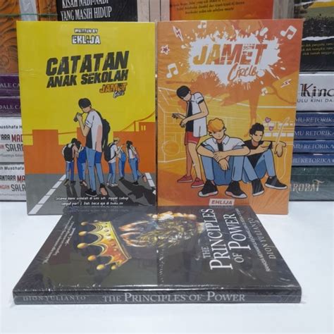 Jual Paket 3 Buku Catatan Anak Sekolah Jamet Jamet Circle Dan The