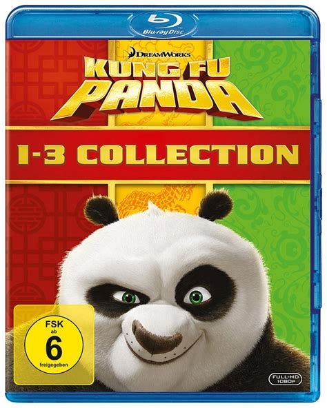 Kung Fu Panda 1 3 Collection Blu Ray