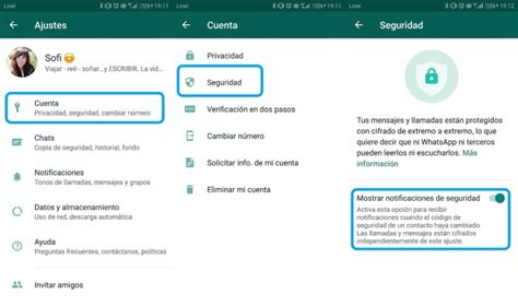 Cómo eliminar el mensaje El código de seguridad cambió de WhatsApp