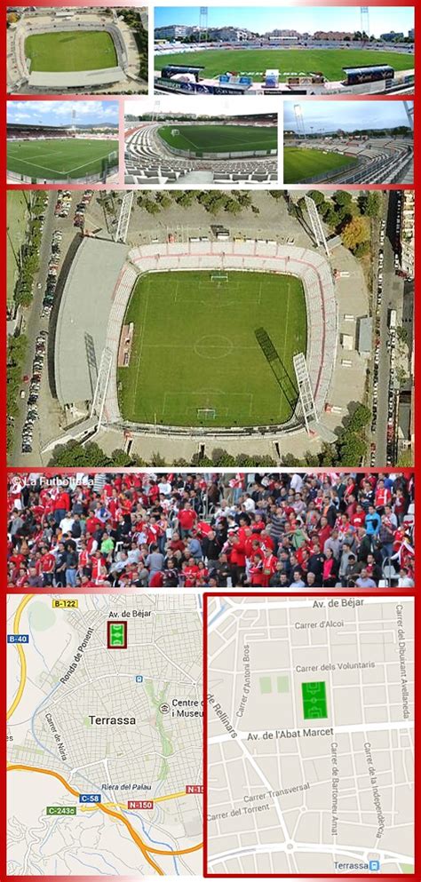 Estadio Terrassa Fc La Futbolteca Enciclopedia Del F Tbol Espa Ol