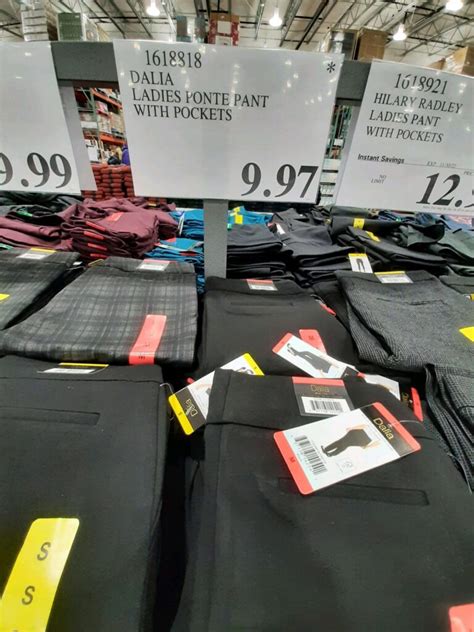 Dalia Ladies Ponte Pant with Pockets - Costco97.com