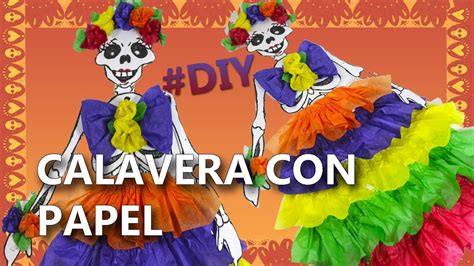 C Mo Hacer Una Calavera Para El Dia De Muertos Manualidades Calavera