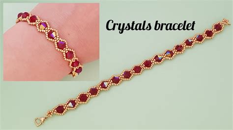 Crystals Braceletsimple And Elegant Braceleteasy Bracelet Making At Homehandmadediy Beading