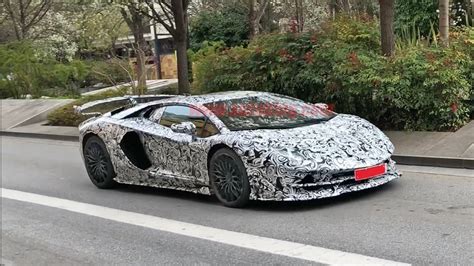 2019 Lamborghini Aventador SV Jota Spied Testing PakWheels Blog