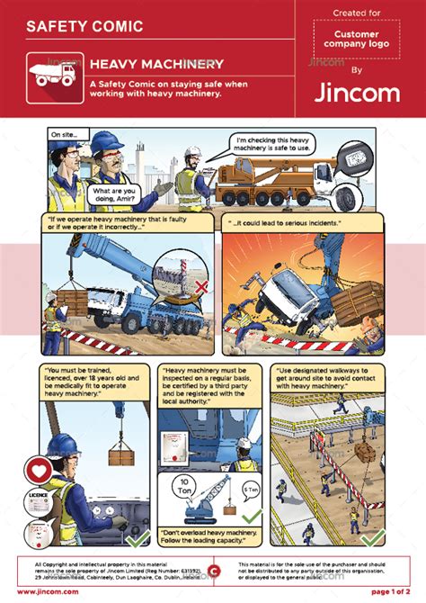 Safety Comic Jincom