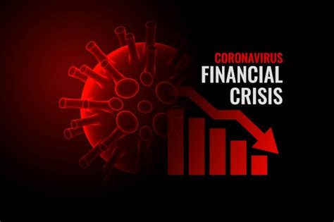 Free Vector Coronavirus Covid 19 Financial Crisis Economy Downfall