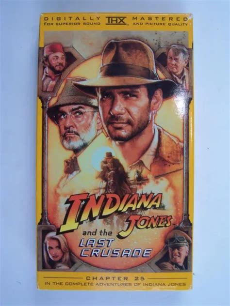 Indiana Jones And The Last Crusade Vhs Chapter Edition