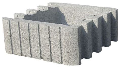 Hollow Concrete Block Green Wall Mvb For Retaining Walls For Garden Enclosures Acoustic