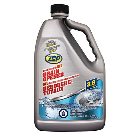 Zep Commercial Zep Pro Strength Gel Drain Opener 1gal The Home Depot