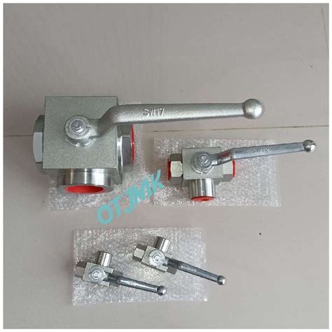 Jual Ball Valve Hidrolik 3 Way 34 Hydraulic Valve High Pressure