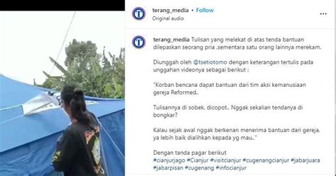 Fakta Kelompok Orang Cabut Label Bantuan Dari Gereja Dilakukan Ormas