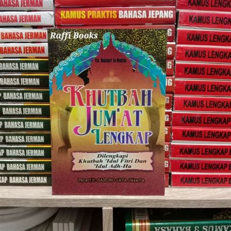 Buku Khutbah Jum At Lengkap Lazada Indonesia