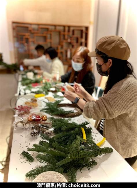 雅辰酒店 Noble Fir Christmas Wreath Workshop 諾貝松聖誕花環工作坊優惠 Choice88 港澳機票