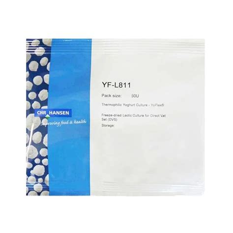 Chr Hansen YF - L811 Thermophilic Yoghurt Culture 50u - Heal Health ...