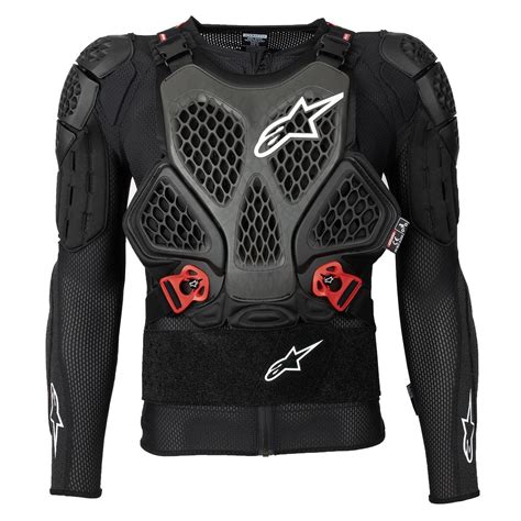 Alpinestars Protektorjacke Bionic Tech V Schwarz Rot Maciag Offroad