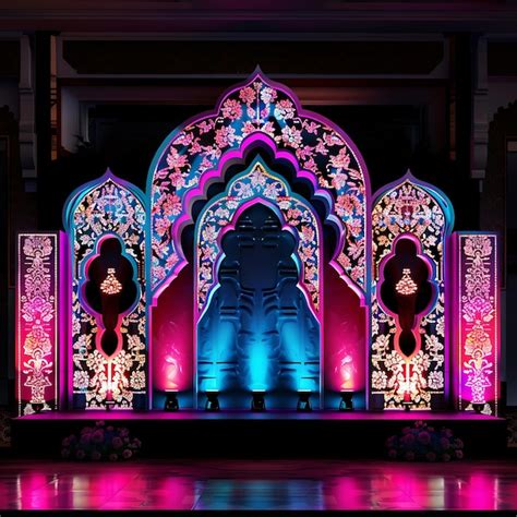 elegant black velvet stage ready  performance premium ai generated