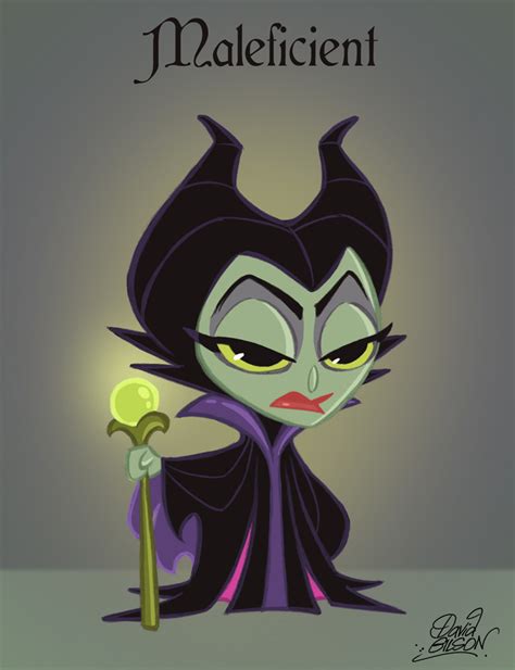 MALEFICENT CHIBI - Disney Villains Fan Art (25791385) - Fanpop