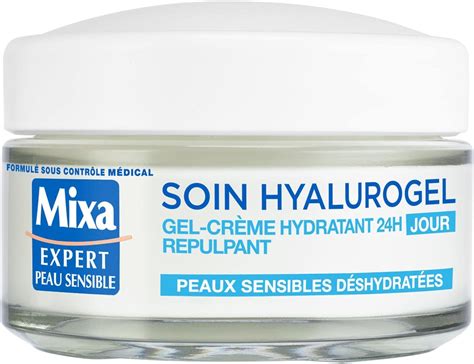 Mixa Expert Peau Sensible Hyalurogel Gel Cr Me Hydratant Intensif