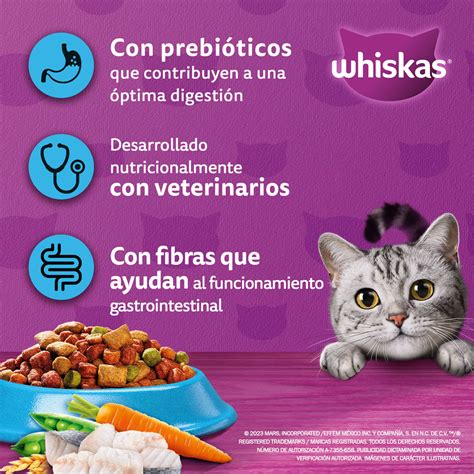 Whiskas® Alimento Seco Para Gatos Pescado