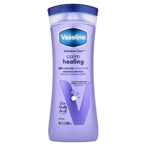 Vaseline Intensive Care Calm Healing Hand And Body Lotion 10 Oz Smiths Food And Drug