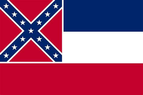 The Confederacy lives on in several official US state flags