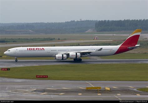 Aircraft Photo Of EC LFS Airbus A340 642 Iberia AirHistory Net