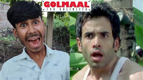 Golmaal 2006 Tusshar Kapoor Golmaal Ajay Devgan Funny Acting Scene