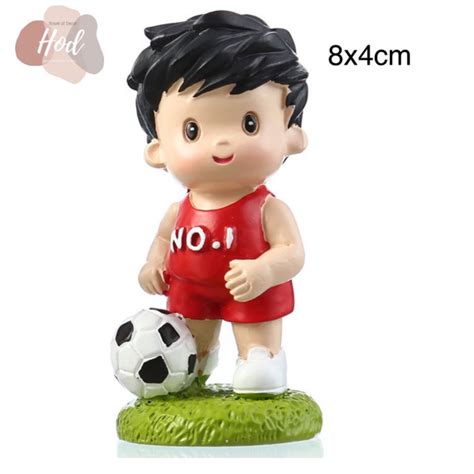 Jual Topper Basketball Soccer Player Hiasan Miniatur Orang Bermain