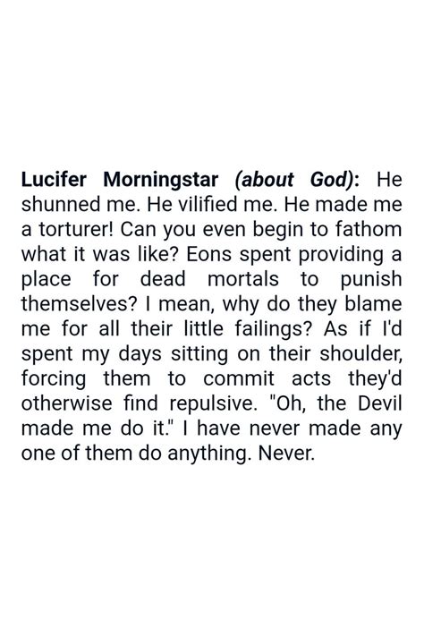 Quote from the TV show Lucifer (Produced by FOX / Netflix) | Quote by ...