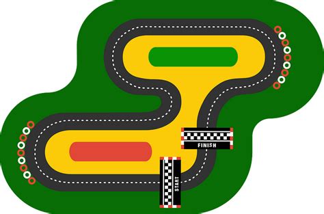 Race track clipart. Free download transparent .PNG | Creazilla