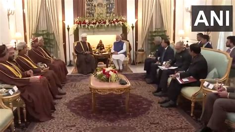 Pm Modi Holds Talks With Oman S Sultan Haitham Bin Tarik Oneindia News