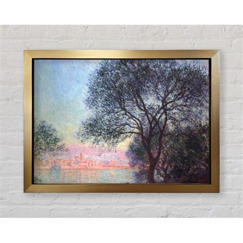 Bright Star Monet Antibes Seen From La Salis Von Claude Monet