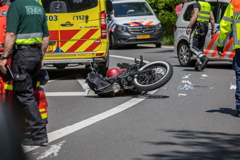 Motorrijder Ernstig Gewond Na Ongeluk Op A58