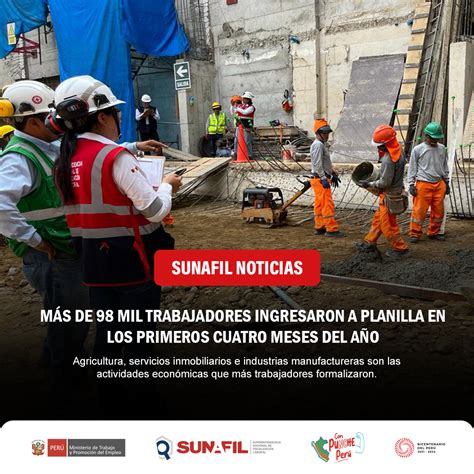 SUNAFIL PERÚ on Twitter NotaDePrensa Este grupo de