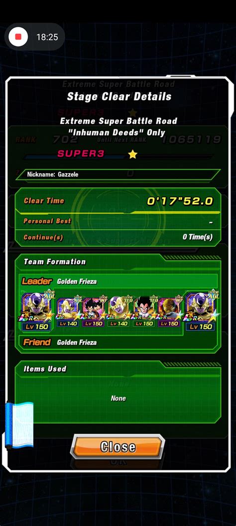 In Human Deeds No Item Run Extreme Super Battle Road R