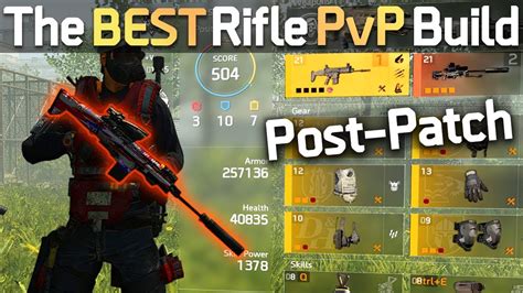 BEST Rifle PvP Build Insane DMG Potential Division 2 YouTube