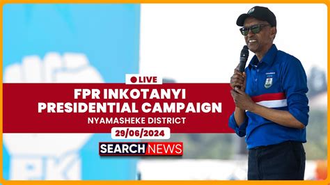 Live Paul Kagame I Nyamasheke Fpr Inkotanyi Presidential Campaign