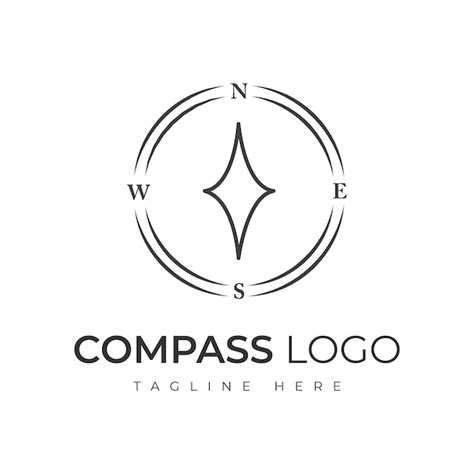 Premium Vector Compass Logo Icon Design Vector Template