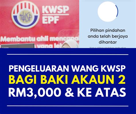 Pengeluaran Wang Kwsp Bagi Baki Rm Ke Atas Di Akaun Ini Cara