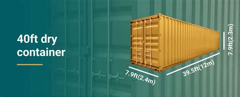 Shipping Container Dimensions 20ft Vs 40ft Size Comparison 47 Off