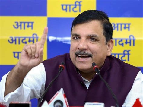 Senior BJP Leader Conspired To Put Kejriwal Behind Bars Sanjay Singh