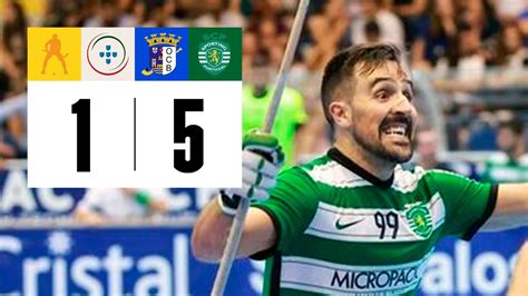 Highlights OC Barcelos vs Sporting CP I Divisão Hóquei Patins 2019 20