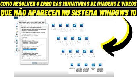COMO RESOLVER O ERRO DAS MINIATURAS DE IMAGENS E VÍDEOS QUE NÃO