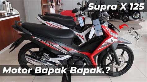 Sekarang Bisa Charge Handphone Honda Supra X Fi Energetic Red