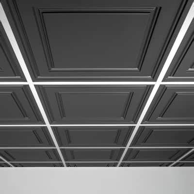 Black Drop Ceiling Tiles Ceiling Tiles The Home Depot