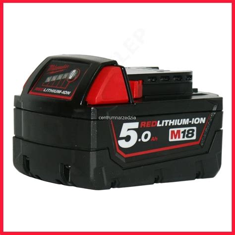 MILWAUKEE M18B5 Akumulator 18V 5 0Ah Li Ion 4932430483