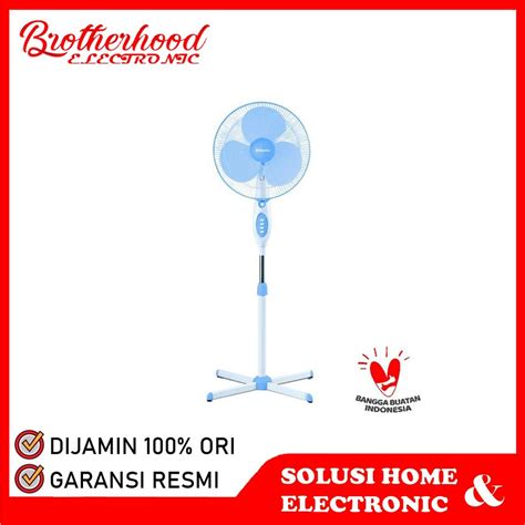 Jual Bisa Cod Kipas Angin Berdiri Stand Fan Miyako Kas B Pl